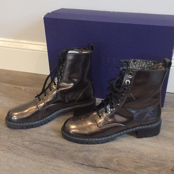 Stuart Weitzman Shoes - Stuart Wietzman moto boots size 8